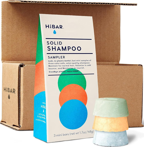 HIBAR - Maintain Shampoo Bar - For Balanced Hair - Plastic-Free - 1 Bar