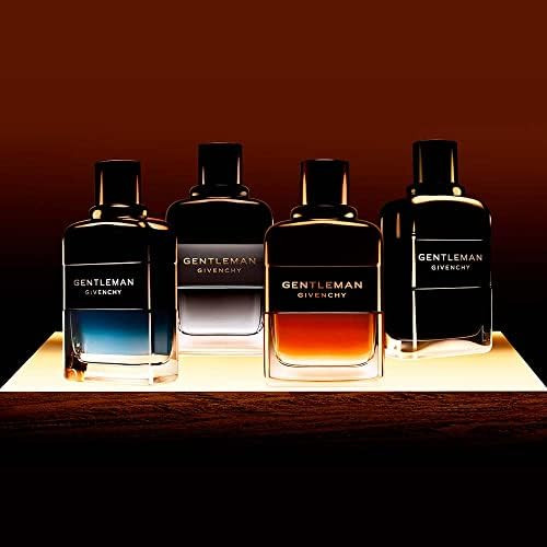 Givenchy Gentleman Intense by Givenchy for Men - REFINED WOODY AROMATIC SCENT - Features bergamot basil cardamom blue iris cedarwood patchouli and tonka bean