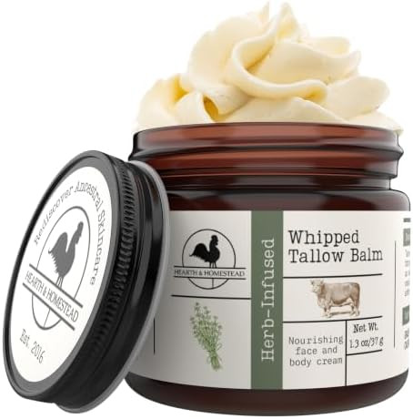 Hearth & Homestead Whipped Beef Tallow for Skin & Face - 1.3oz