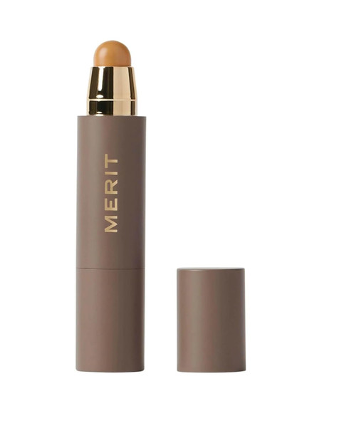 MERIT The Minimalist Perfecting Complexion Foundation and Concealer Stick - Umber