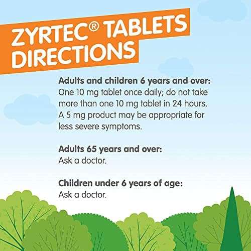 Zyrtec 24 HR Indoor & Outdoor Allergy Liquid Gels Capsules, Cetirizine HCI Antihistamine