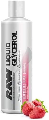 RAW Liquid Glycerol Workout Supplement Liquid Glycerol Supplement for Enhanced Pumps Increased Muscle Fullness