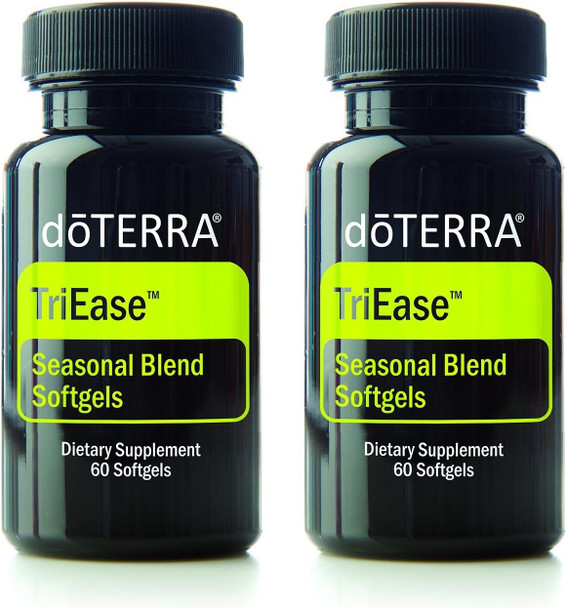 doTERRA  TriEase Softgels Essential Oil Seasonal Blend 60 Softgels