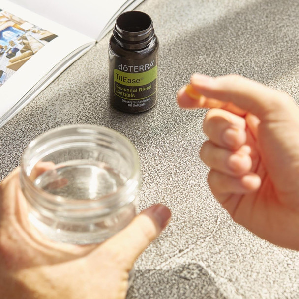 doTERRA  TriEase Softgels Essential Oil Seasonal Blend 60 Softgels