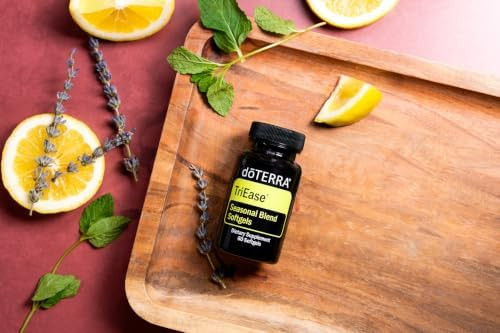 doTERRA  TriEase Softgels Essential Oil Seasonal Blend 60 Softgels