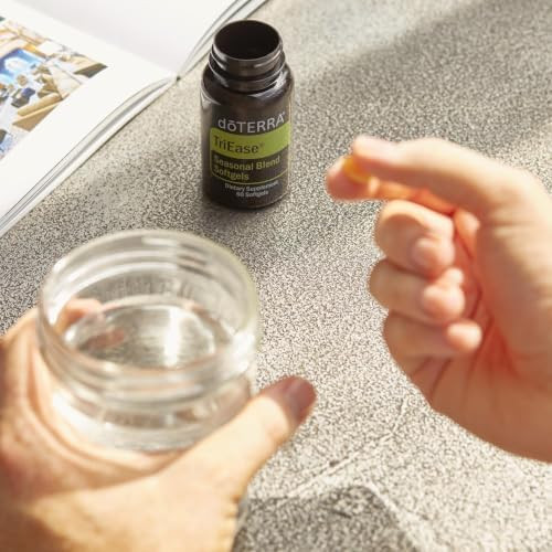 doTERRA  TriEase Softgels Essential Oil Seasonal Blend 60 Softgels