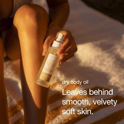HUME SUPERNATURAL Dry Body Oil Spray  Moisturizing Oil for Dry Skin After Shower Body Oils for Women and Men Nourishing Hydration Glow