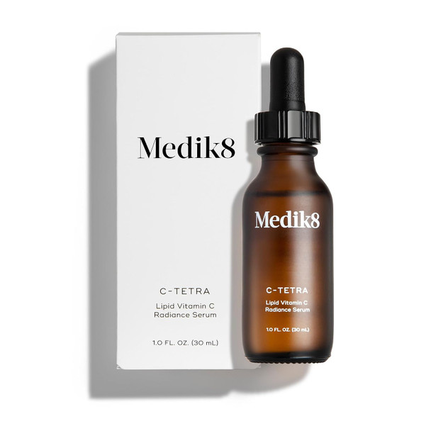 Medik8  Vitamin C Face Serum with Hyaluronic Acid  Lightweight Daily Facial Serum | Vegan 1.0 fl oz