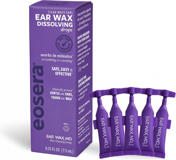 Earwax MD eosera Ear Wax MD Ear Wax Dissolving Drops