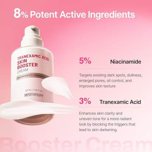 MEDITHERAPY  Skin Booster Cream and  Device  5% Niacinamide Improves clarity and uneven skin tone Reduces the look of Dark Spots  No Irritation