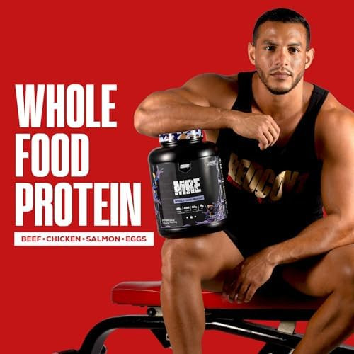REDCON1 MRE Whole Food Protein Powder Meal Replacement Made with Animal and Plant Based Protein Sources