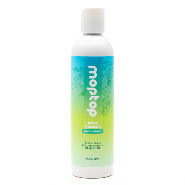 MopTop Gentle Shampoo – Every Day Curly Hair Sulfate Free Shampoo, Improves Moisture & Reduces Frizz, Paraben Free Natural Hair Products for Straight, Wavy, Curly