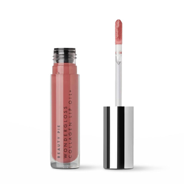 Beauty Pie Wondergloss Collagen Plumping Lip Gloss  Nectar Hydrating Lip Plumper  Non Sticky Finish  Long Lasting Lip Gloss  Luminous Shine  Lightweight Feel