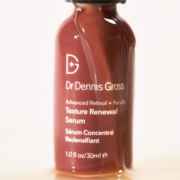 Dr. Dennis Gross Advanced Retinol + Ferulic Texture Renewal Serum: for a Smooth, Retextured Complexion 1 oz