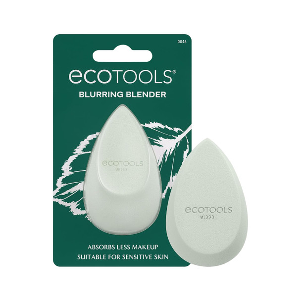 EcoTools Blurring Blender Makeup Sponge Duo Makeup Blender Sponge  Even coverage with a beauty blender sponge for liquid and cream makeup foundation sponge 2  sided and latex free