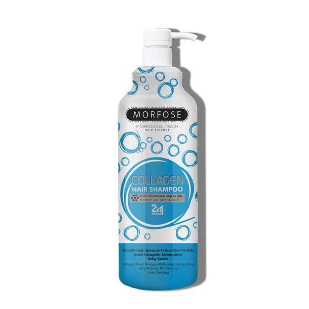 Morfose Professional Milk Therapy Creamy Hair Shampoo for Dry, Damaged, or Brittle Strands, Repairs and Protects, fuller, healthier, softer look, Eliminates Dryness, Damage, and Split Ends
