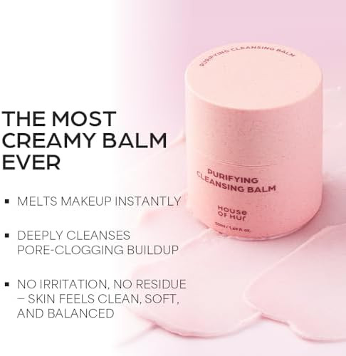 House of Hur Purifying Cleansing Balm | Hydrating & Calming Korean Skincare | 1.69fl.oz
