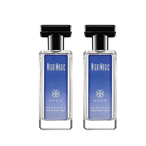 AVON Classics Night Magic Cologne for Men Woody Floral Men's Cologne with Neroli Jasmine and Musk  Long-Lasting and Non-Toxic Perfume for Men from Classics Collection
