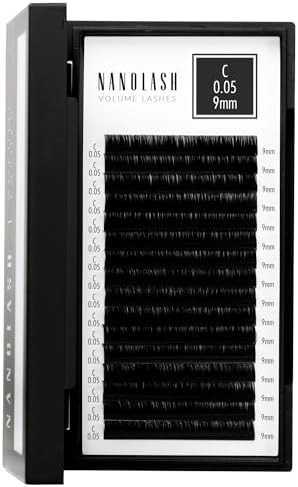 Nanolash Volume Lashes - false lashes for professional eyelash extensions, volume eyelash extensions