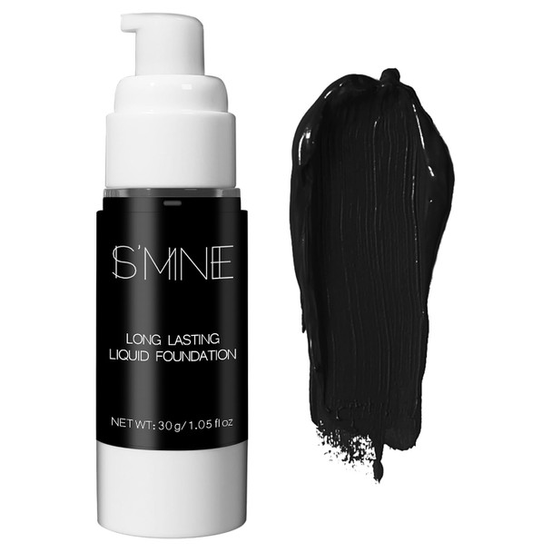IS'MINE White Liquid Foundation Makeup, 1.05 Fl Oz | Matte Flawless Finish, Vegan, Cruelty-Free