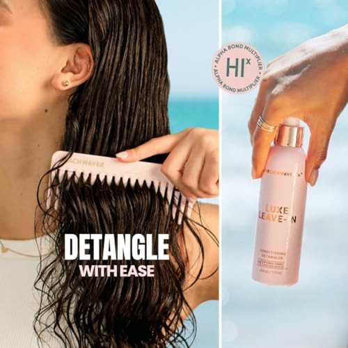 The Beachwaver Co. Luxe Leave In Conditioning Detangler Leave In Treatment to Hydrate Smooth & Strengthen
