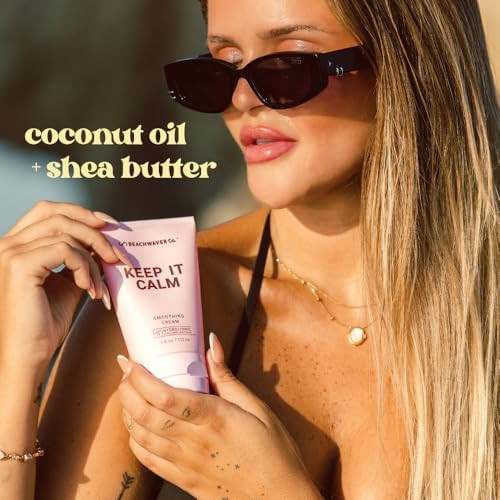 The Beachwaver Co. Keep It Calm Smoothing Cream Styling Cream for Smooth Sleek Hair