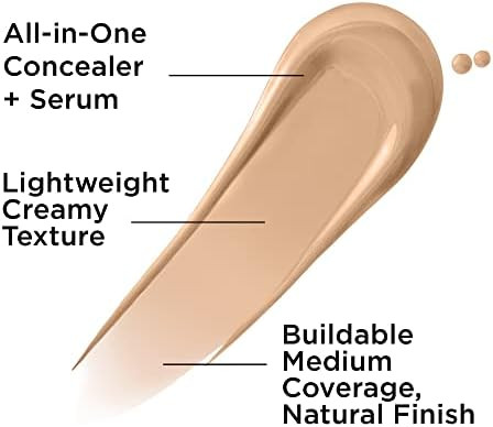 IT Cosmetics Bye Bye Dark Spots Face Concealer + Serum with 2% Niacinamide | Medium Coverage Brightening Concealer, Natural Finish, Fades Dark Spots + Improves Skin Texture, Hyaluronic Acid + Caffeine - 0.22 Fl Oz