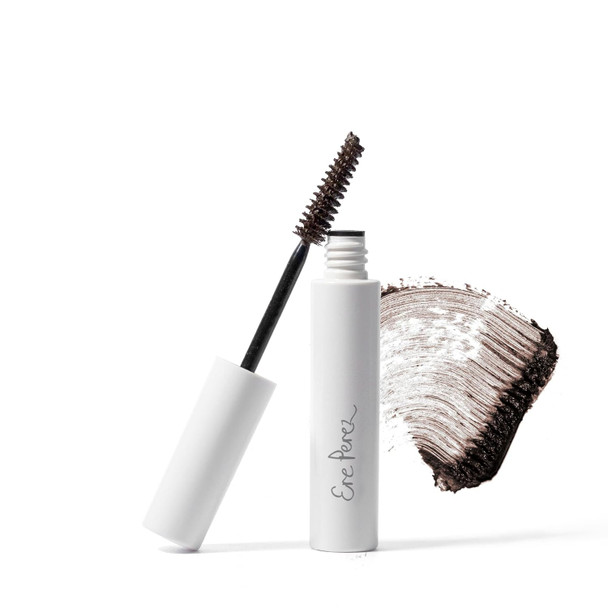 Ere Perez - Almond Oil Mascara  Sensitive Eye Safe Strengthen Lengthen  Nourish Lashes  Waterproof  Smudge-Proof Long Lasting  Vegan  Cruelty-Free Clean Beauty