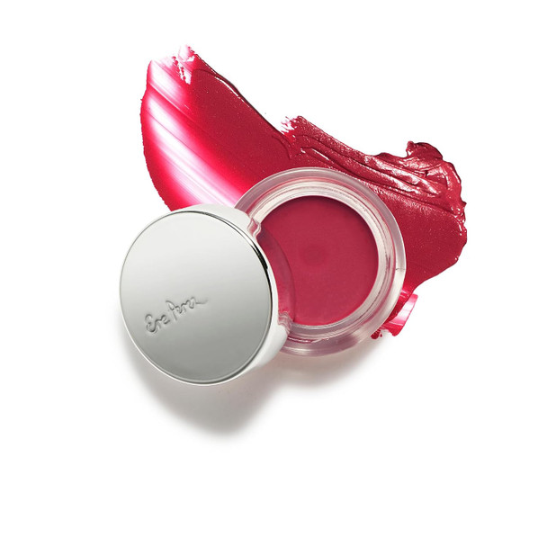 Ere Perez - Carrot Color Pot Buildable  Blendable Vibrant  Multitasking Cream Blush for Lips + Cheeks  Vegan Cruelty-Free Clean Beauty