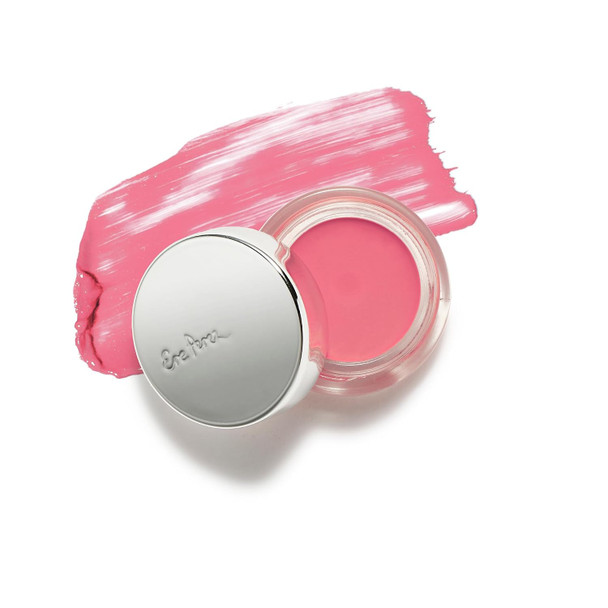 Ere Perez - Carrot Color Pot Buildable  Blendable Vibrant  Multitasking Cream Blush for Lips + Cheeks  Vegan Cruelty-Free Clean Beauty