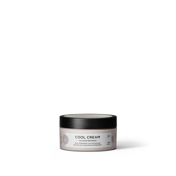 Maria Nila Color Refresh Cool Cream Hair Mask bring out Beige/Cold Tones, Semi-Permanent Pigments, 100% Vegan & Sulfate/Paraben free