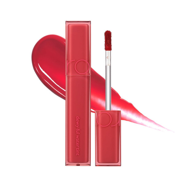 rom&nd DEWY·FUL WATER TINT 04 CHILI UP|Glossy|high pigment|moisturizing|non-sticky|Hydrated lips||colorful shades