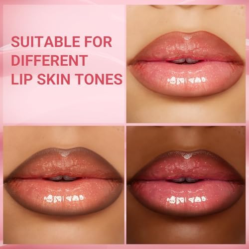 YOUNG VISION Lip Combo Set Dark Brown lip liner and Cherry Pink lip gloss
