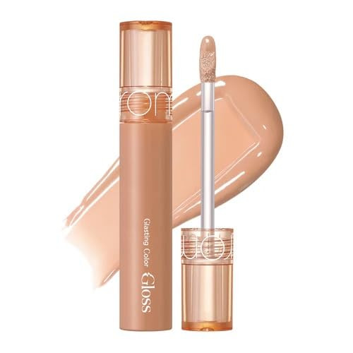 rom&nd Glasting Color Gloss | Plumping Lip Oil | Dim Mauve