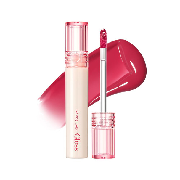 rom&nd Glasting Color Gloss | Plumping Lip Oil | Dim Mauve
