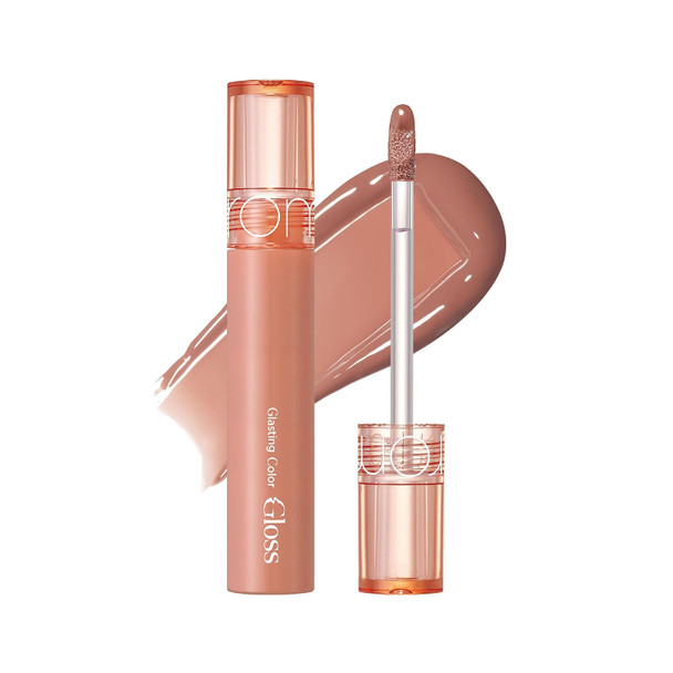 rom&nd Glasting Color Gloss | Plumping Lip Oil | Dim Mauve