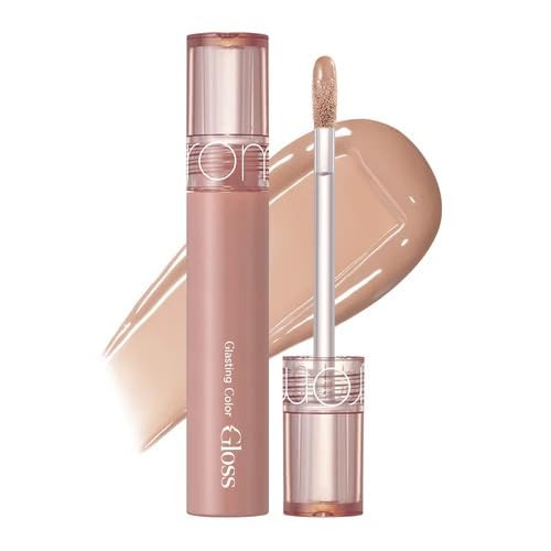 rom&nd Glasting Color Gloss | Plumping Lip Oil | Dim Mauve
