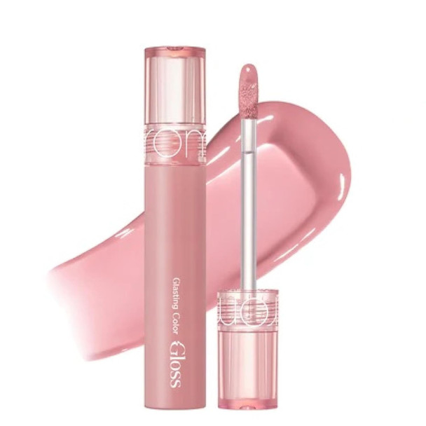 rom&nd Glasting Color Gloss | Plumping Lip Oil | Dim Mauve