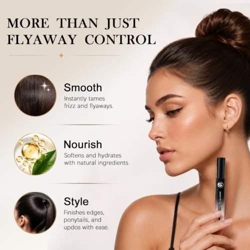 Samnyte  Hair Finishing Stick Hair Mascara for Taming Flyaways  Not-Greasy Hair Gel Stick