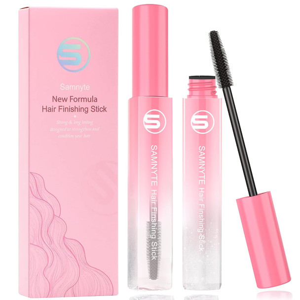 Samnyte  Hair Finishing Stick Hair Mascara for Flyaway Tamer  Fly Away Hair Tamer Stick for Enhance Gloss of Hair  Anti Frizz Broken Hair Baby Hair Flash Moment Flyaway Stick  Non-Greasy