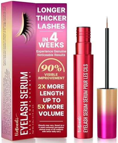 VieBeauti EyeLash Growth Serum for Longer Fuller Thicker Looking Lashes