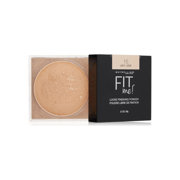 Maybelline Fit Me Loose Finishing Powder, Light 0.7 oz