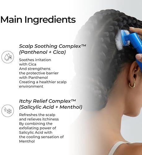 Seapuri Scalpy Bubble Tonic for Dry and  Itchy Scalp Treatment  Hair Growth and  Thickening  for both Men  and Women  Combats Hair Loss and  Thinning  Salicylic Acid  Menthol  Dexpanthenol