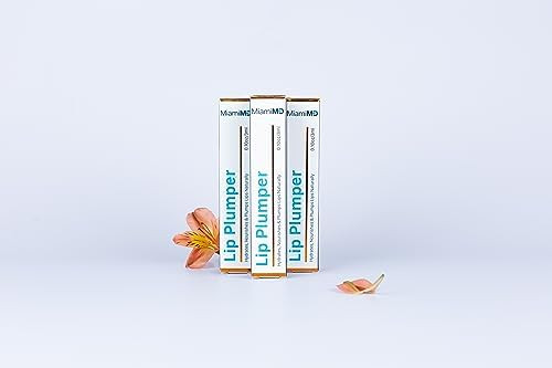 MiamiMD Lip Plumper 3ml Premium Lip Gloss for Women Hydrating and Nourishing with Collagen and Vitamin E  Gloss Plumper