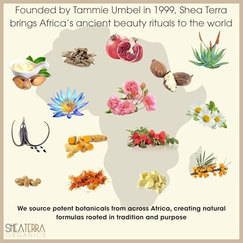 Shea Terra - Ghana Gold Cold-Pressed Virgin Shea Butter, Raw & Unrefined | Raw unrefined shea butter for dry skin, hair, hands & feet. Softens rough skin. Helps improve look of stretch marks.