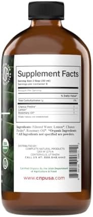 CNP  Chanca Piedra Extract 8oz  Phyllanthus Niruri Stone Breaker Aid  Organic Chanca Piedra Liquid Extract With Phyllanthus Niruri For Stone Breaker Cleanse Support  Alcohol Free 8oz Tincture