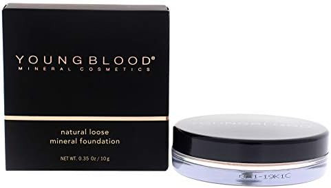 Youngblood Clean Luxury Cosmetics Natural Loose Mineral Foundation Neutral Loose Face Powder Foundation Mineral Illuminating Full Coverage