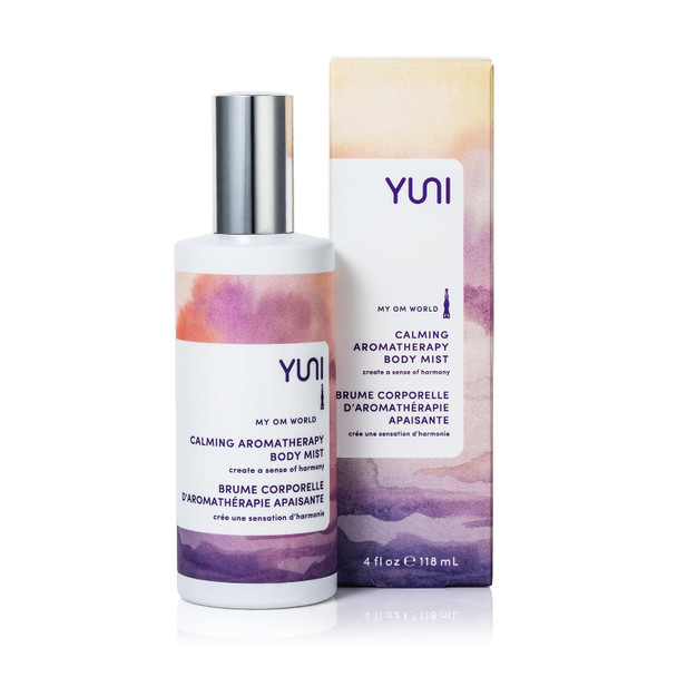 YUNI Travel Size Aromatherapy Body Mist Essential Oil Spray for Stress Relief