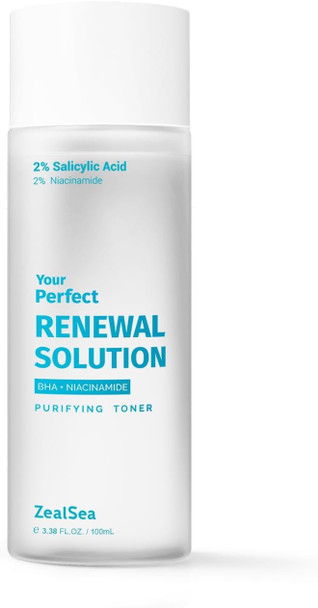 ZealSea Salicylic Acid Toner Blackhead Remover Pore Minimizer Oil Control