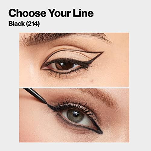 Revlon ColorStay Micro Hyper Precision Gel Eyeliner  214 Black  0.002 oz  Waterproof gel eyeliner with micro precision tip & built-in smudger for longwearing, hyper-precise definition.
